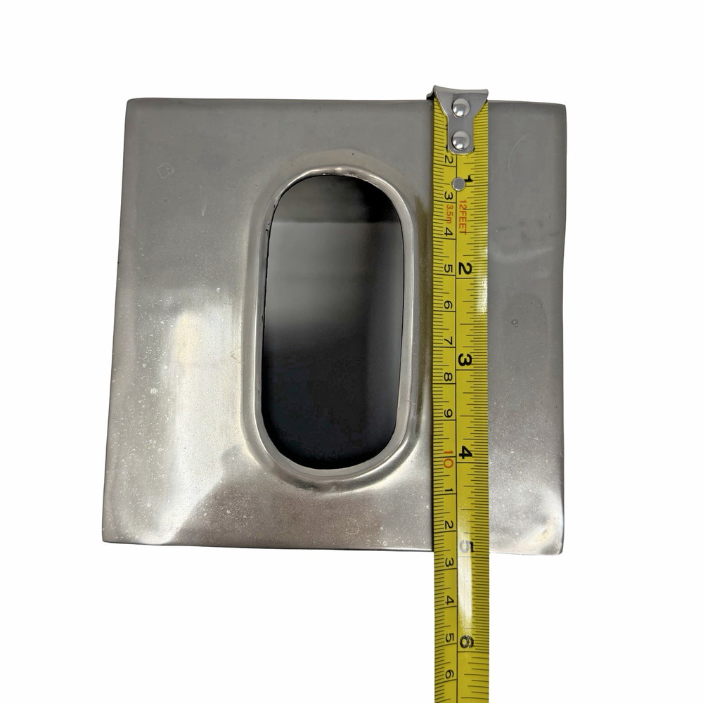 Vintage Paradigm Exclusives India Stainless Steel Shell Inlay Tissue Holder - Picture 12 of 13
